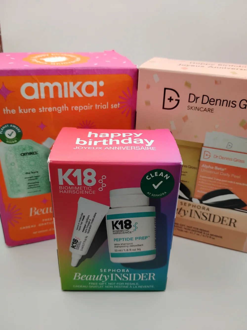 Sephora's Beauty Insider Kits Including K18 Dr.Dennis Gross, & Amika The Kure